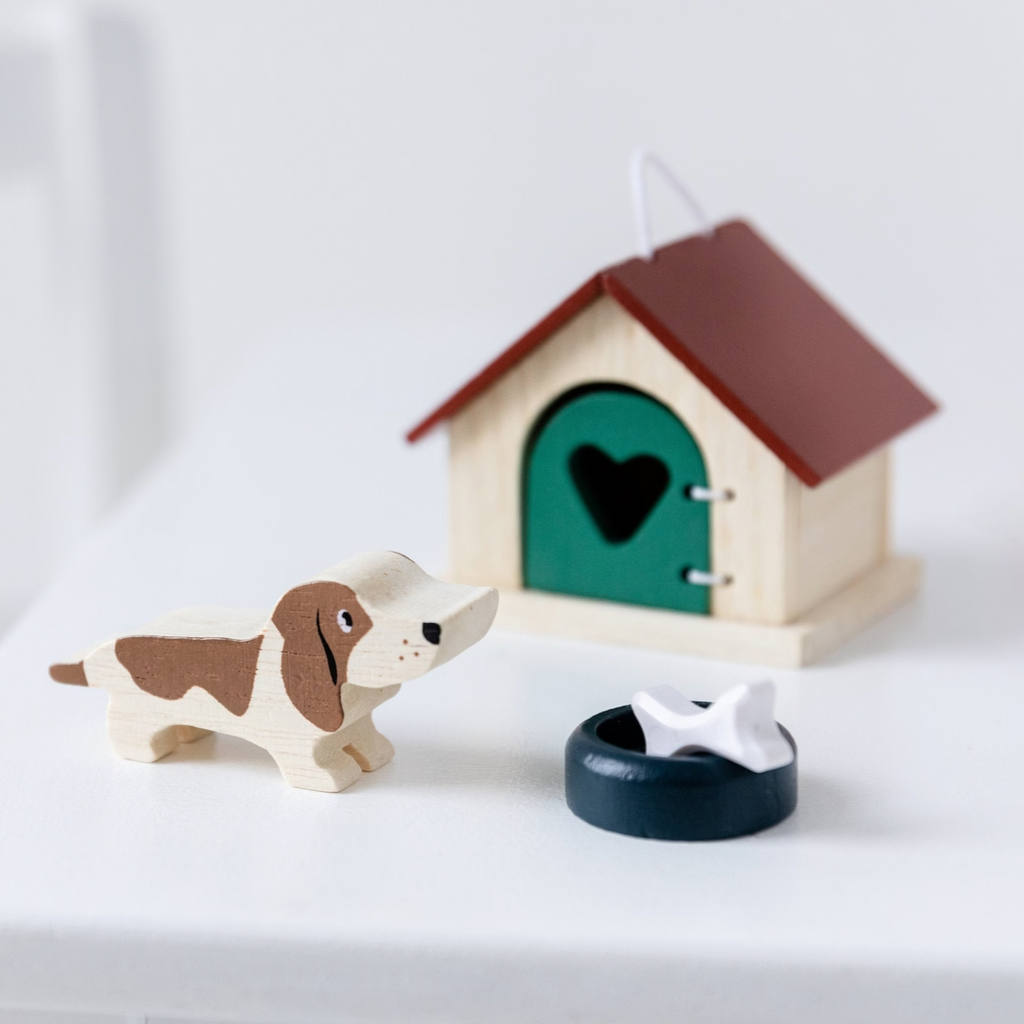 Tender Leaf Toys | Wooden Pet Puppy Dog Set