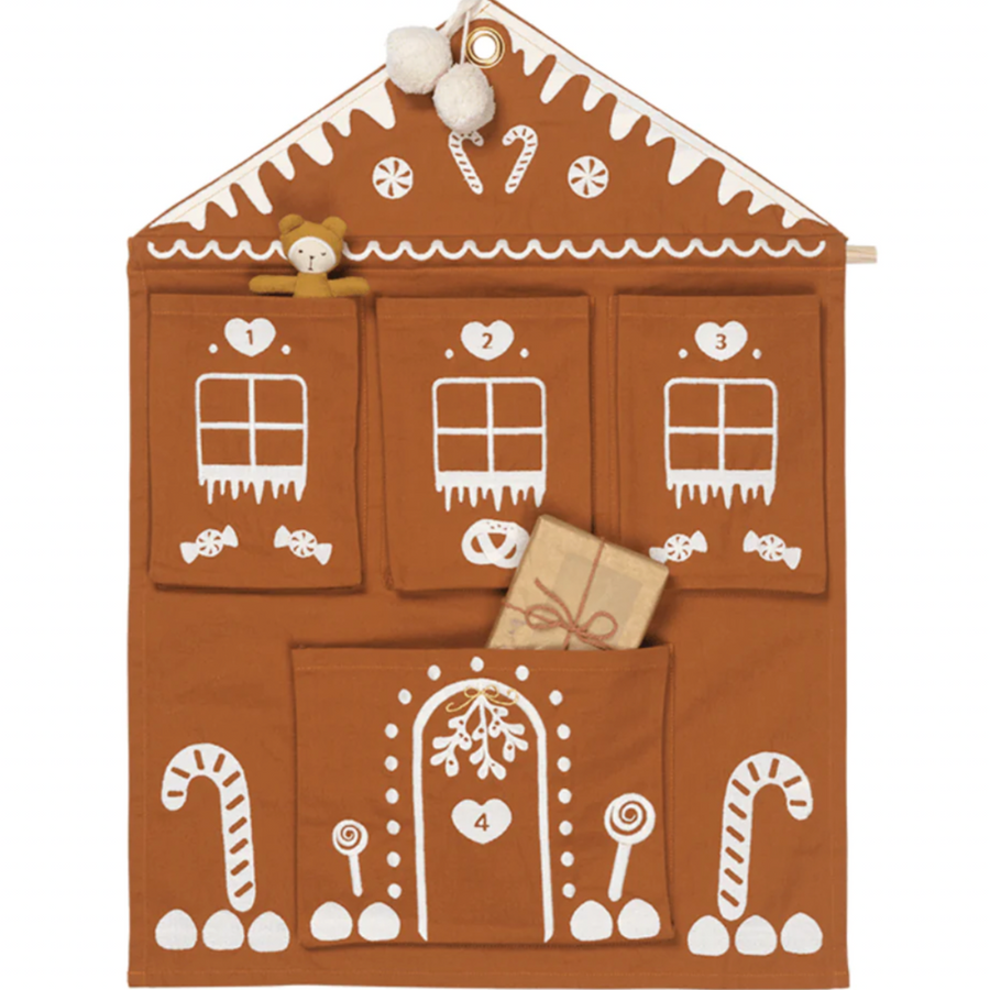 Christmas Decor | Gingerbread Advent Calendar