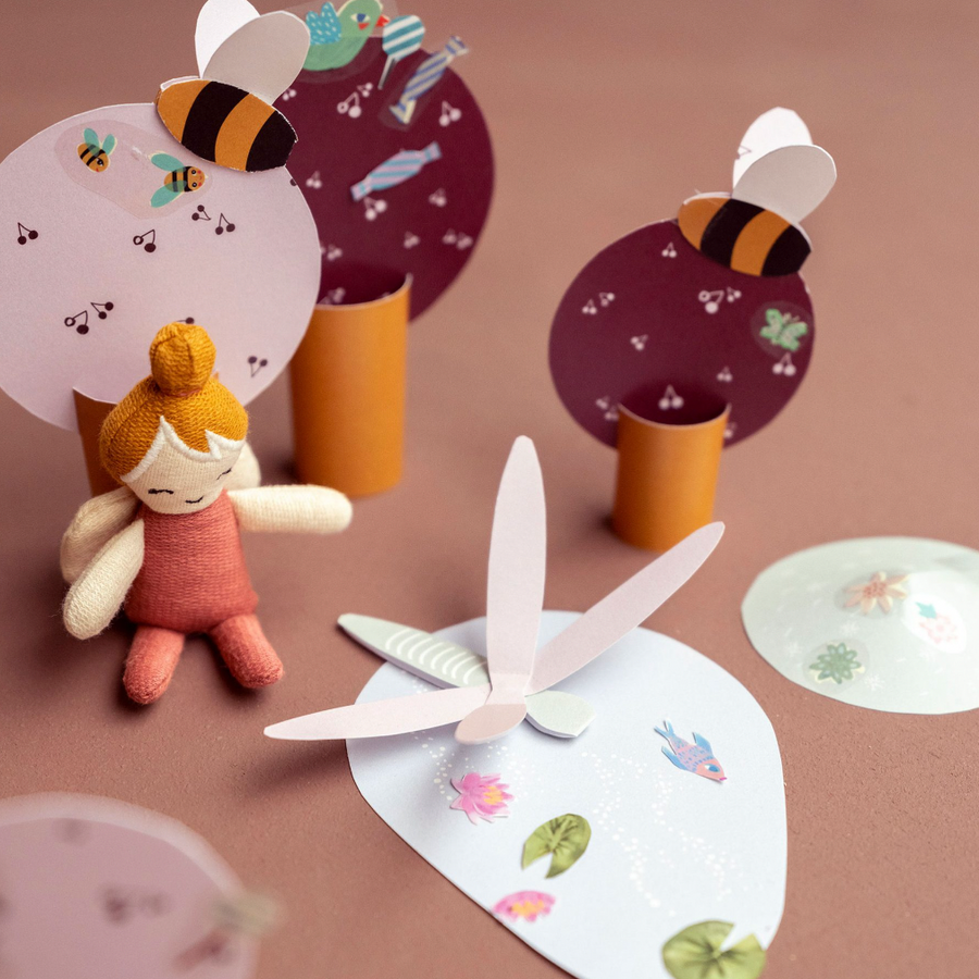 Fabelab | Paper Craft Booklet: Happy Fields