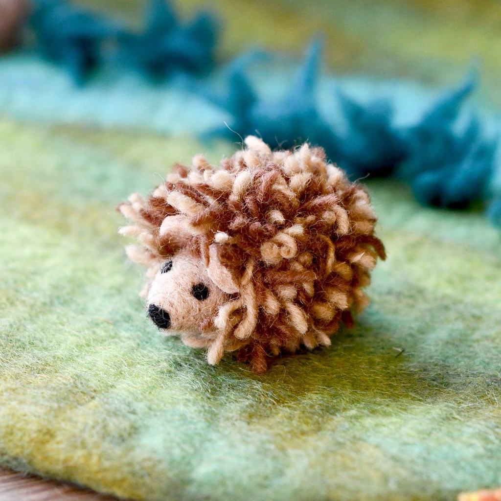 felt hedgehog toy