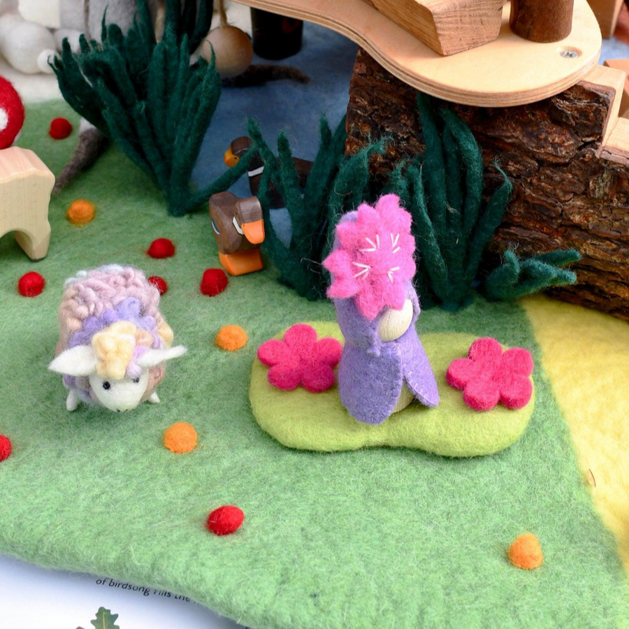 Tara Treasures | Felt Waldorf Peg Dolls - Four Seasons Fairies