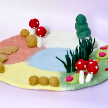 Felt Mat - Four Seasons Playscape (Small)