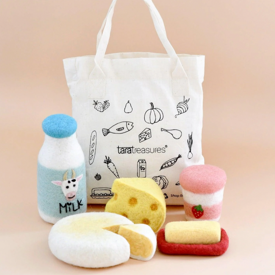 Felt Food | Milk Bottle