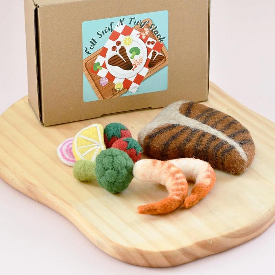 Felt Food | Surf and Turf Set