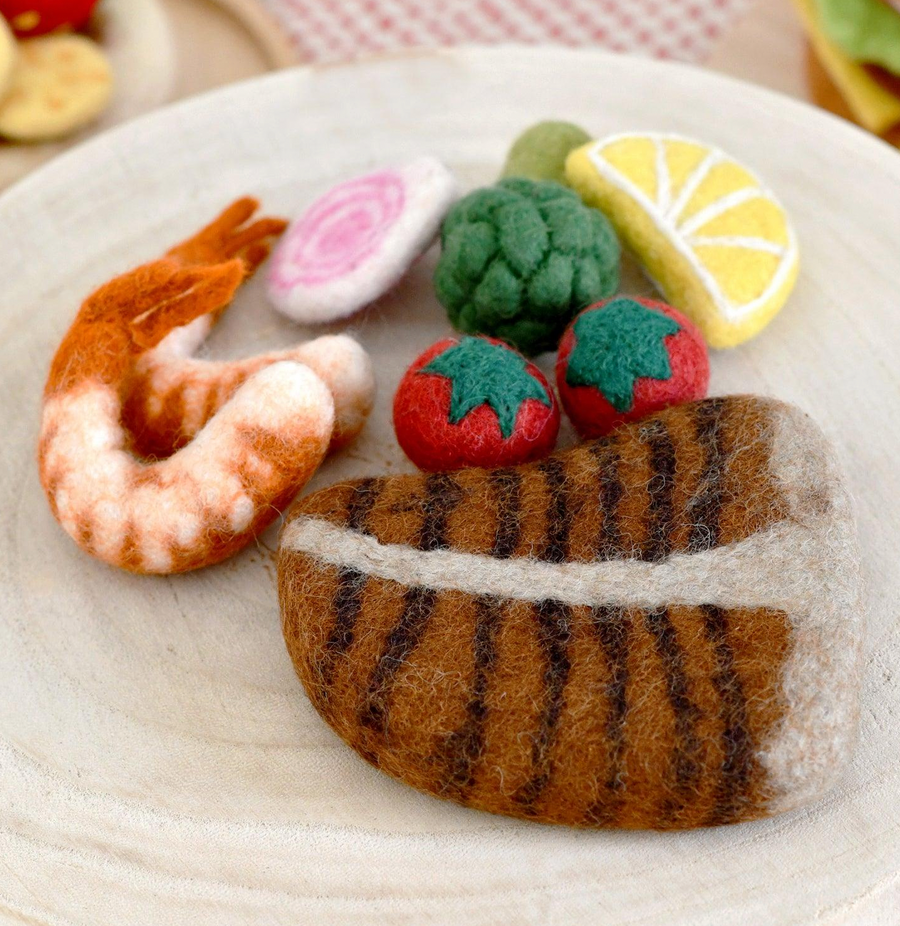 Felt Food | Surf and Turf Set