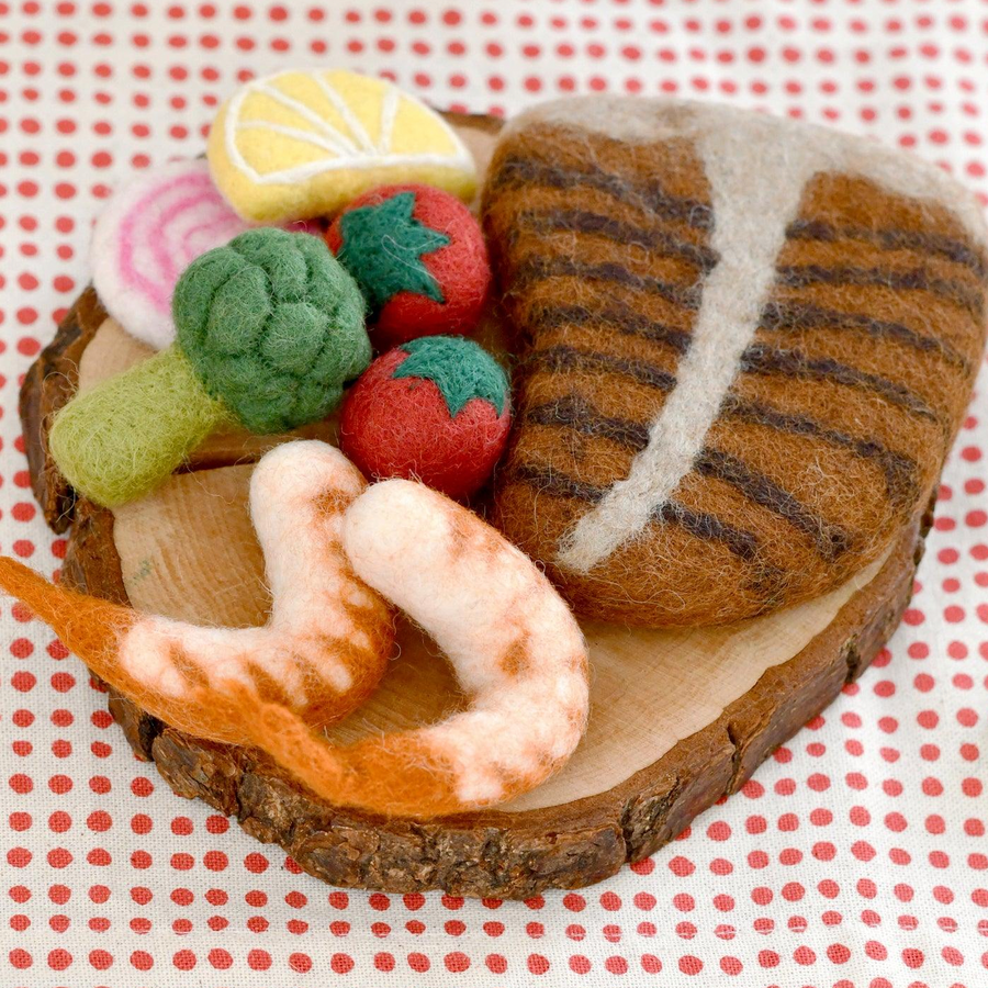 Felt Food | Surf and Turf Set