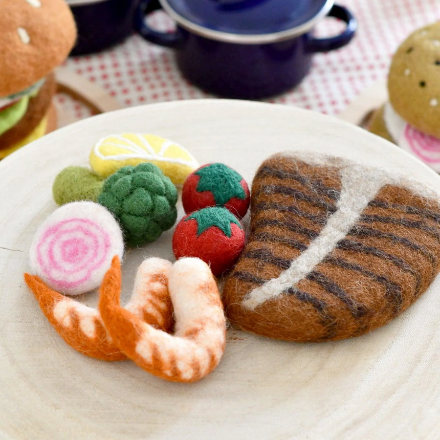 Felt Food | Surf and Turf Set