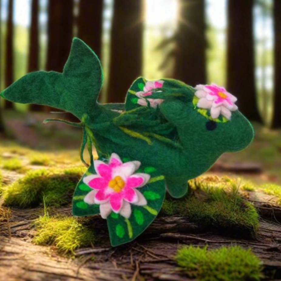 Felt Fairy Dragons - Water Lily