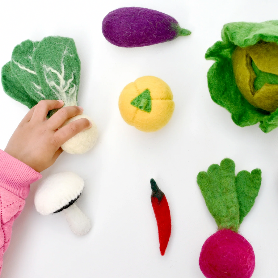 Tara Treasures | Felt Food - Market Collection Vegetables