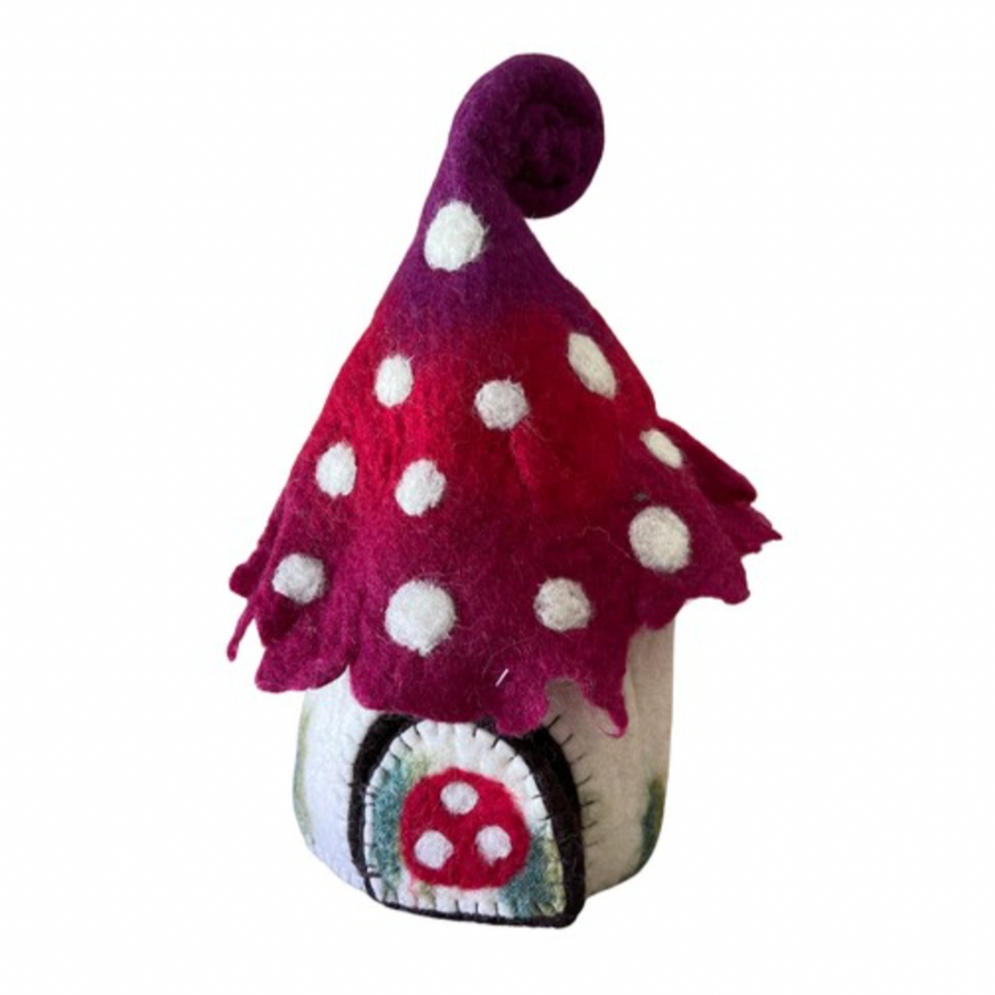 Felt Home | Brown Mushroom Toadstool L (35cm)