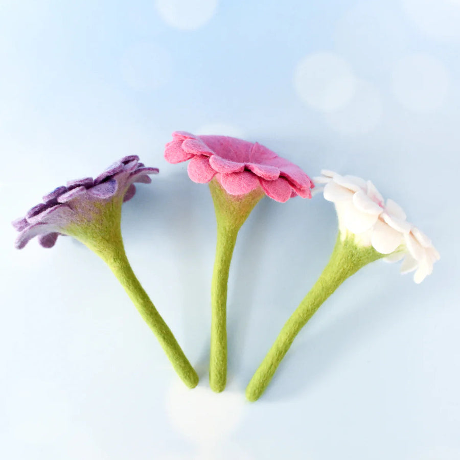 Tara Treasures | Felt Flowers - Pastel (Set of 3)