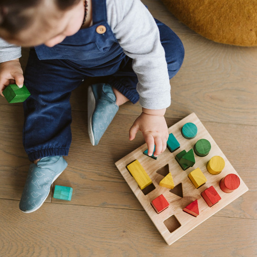 Qtoys | Shape and Size Puzzle Board