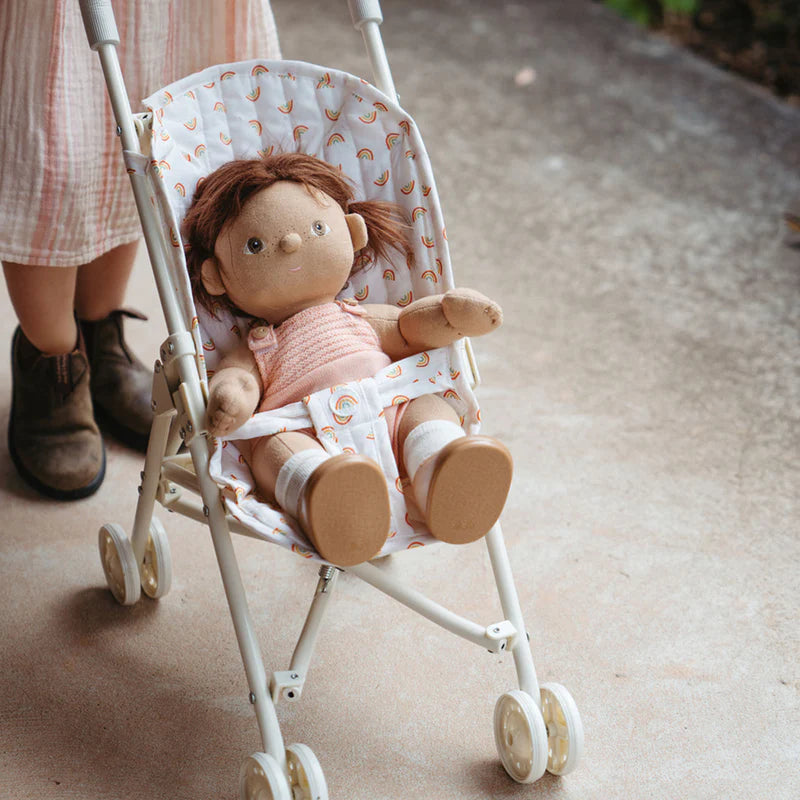 Olli Ella | Sollie Stroller Doll Pram - Rainbow