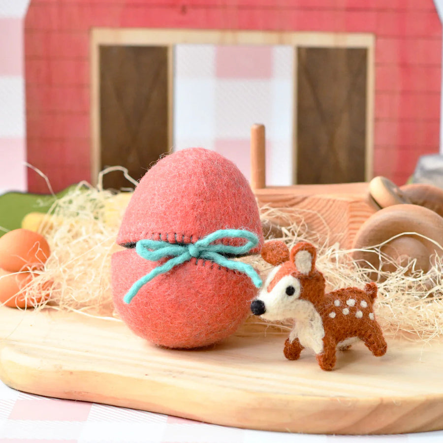 Tara Treasures | Felt Easter Egg Surprise - Deer