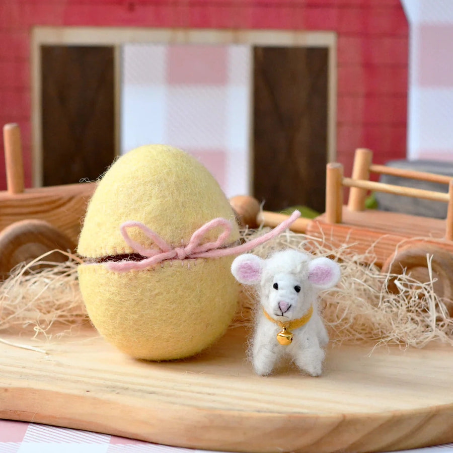 Tara Treasures | Felt Easter Egg Surprise - Lamb