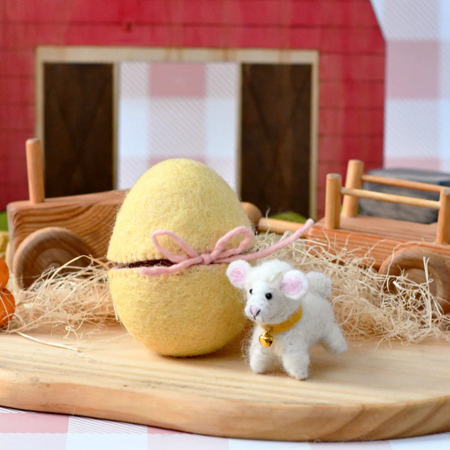 Tara Treasures | Felt Easter Egg Surprise - Lamb