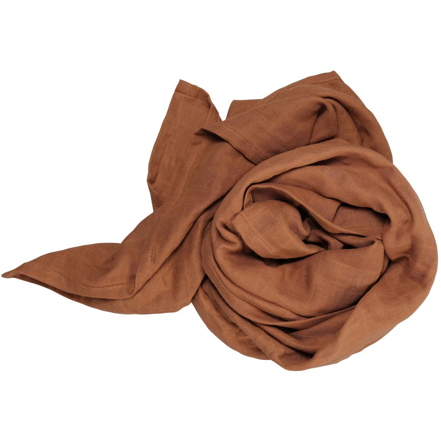 Organic Cotton Swaddle | Single (Various Colours)