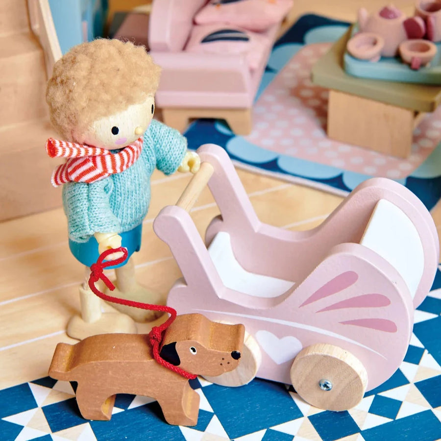 Tender Leaf Toys | Dolls House Furniture - Nursery Set