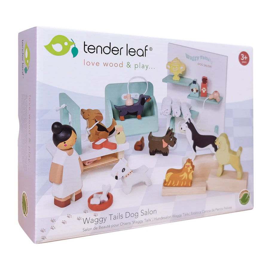 Tender Leaf Toys | Wooden Waggy Tails Dog Salon