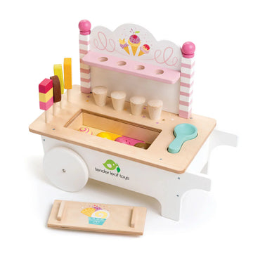 Tender Leaf Toys | Push Along Ice Cream Cart