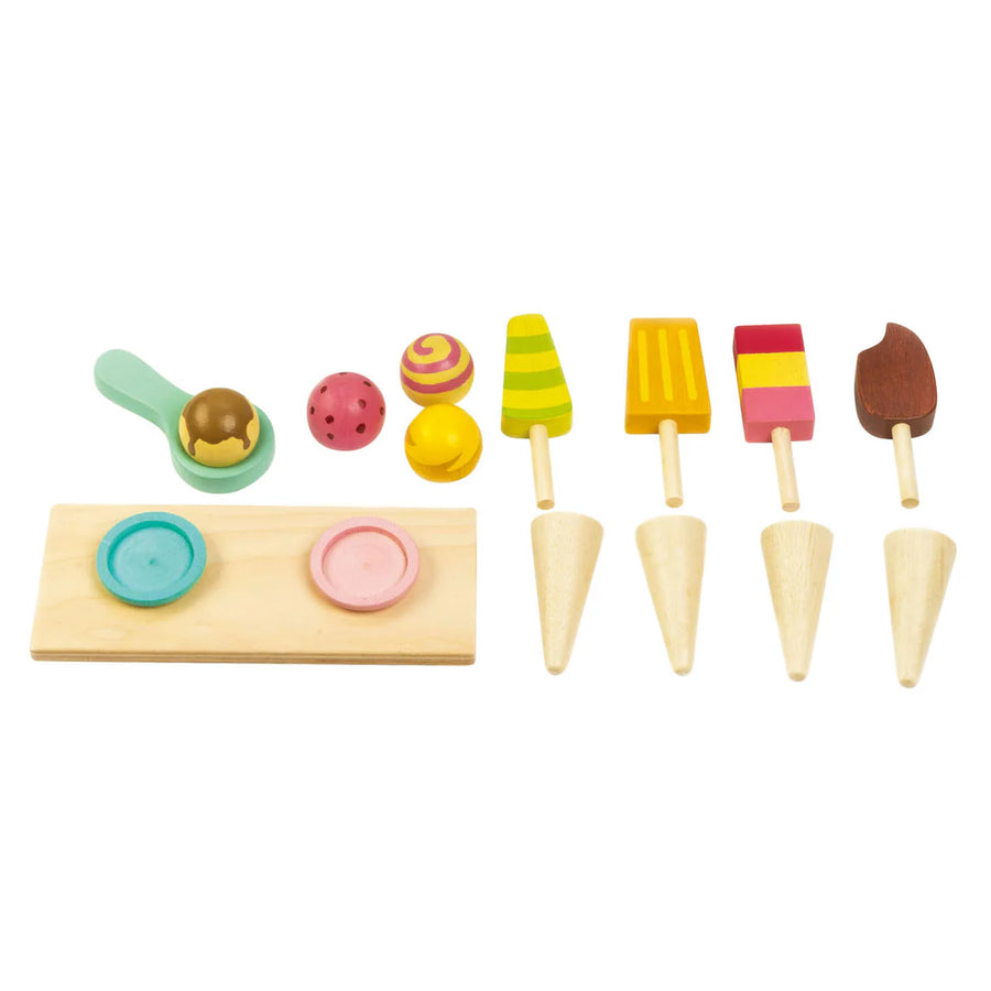 Tender Leaf Toys | Push Along Ice Cream Cart