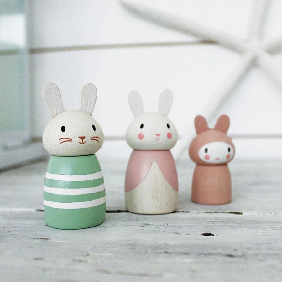 Tender Leaf Toys | Bunny Tales Family Peg Dolls