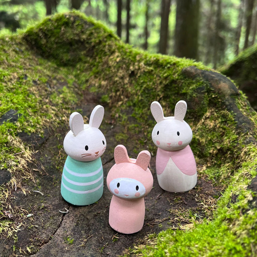 Tender Leaf Toys | Bunny Tales Family Peg Dolls