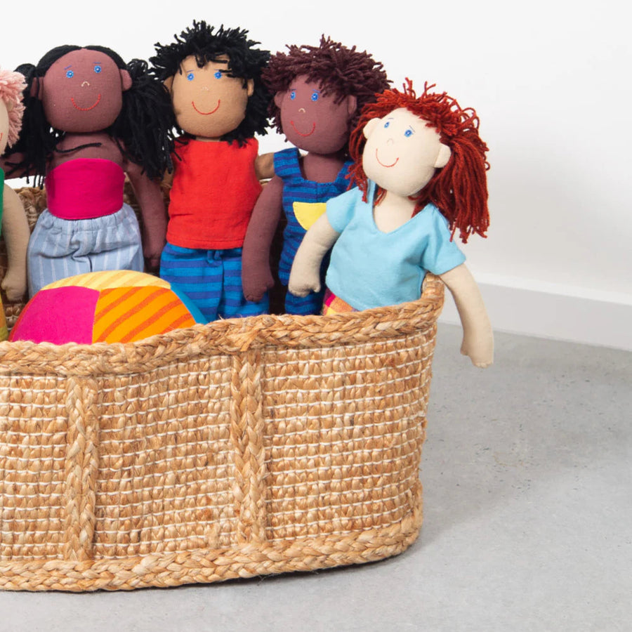 Large Jute Storage Basket - Rectangle (2 Sizes)