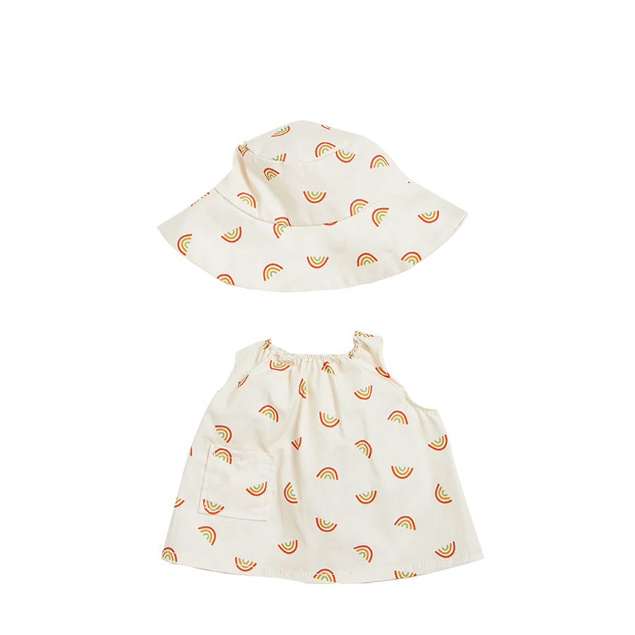 Olli Ella Dinkum Dolls | Clothing Packs - Una Rainbow Dress Set