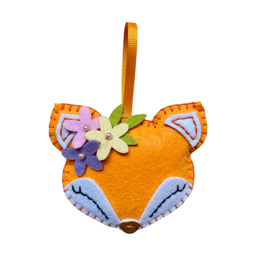 Kids Craft Kit | DIY Felt Creations - Fox Decoration