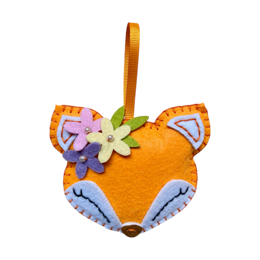 Kids Craft Kit | DIY Felt Creations - Fox Decoration