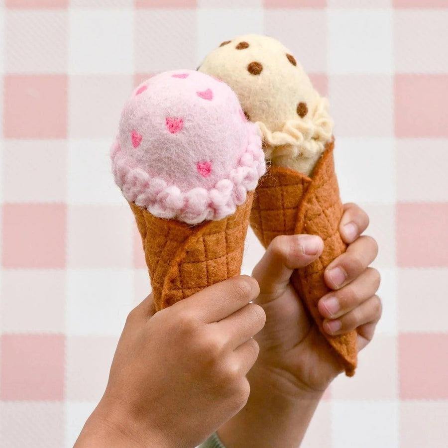 Felt Food | Ice cream Set