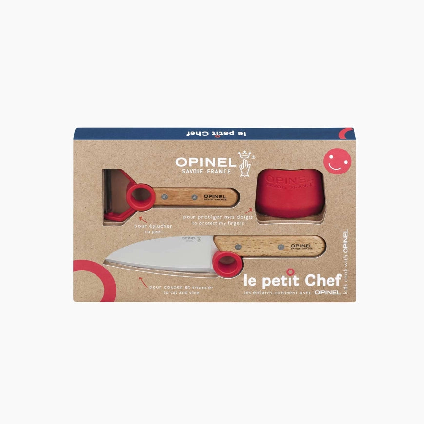 Opinel | Le Petit Chef – Kids Safety Knife Kitchen Set