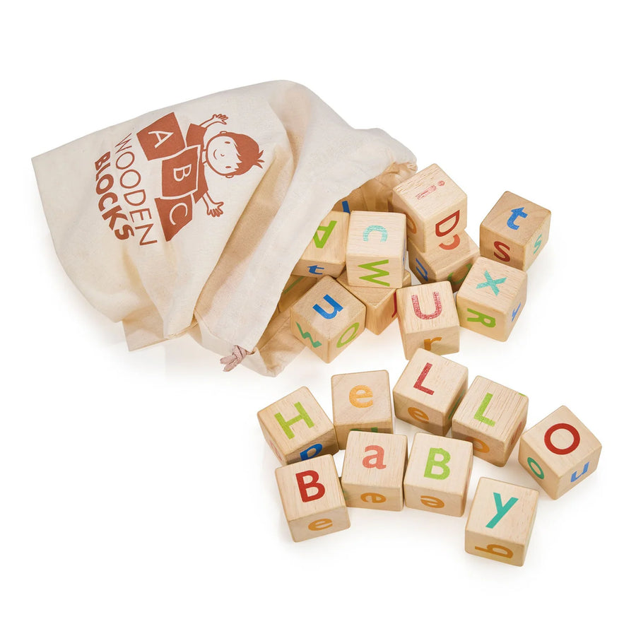 Mentari Toys | Alphabet Spelling Blocks