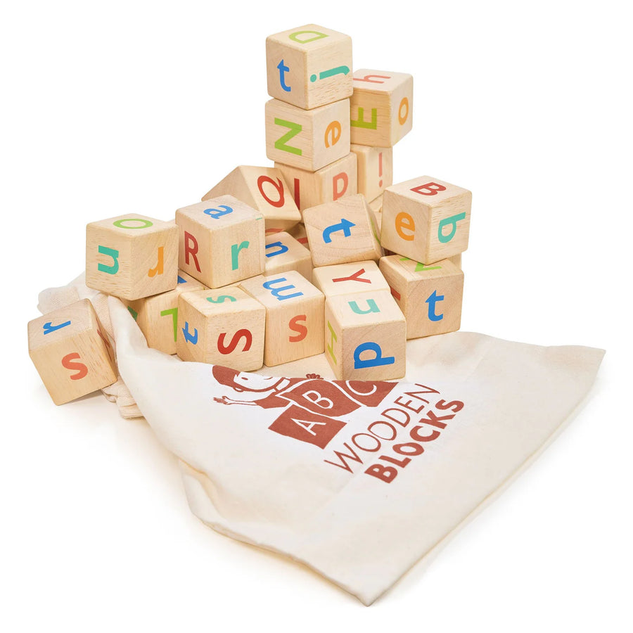 Mentari Toys | Alphabet Spelling Blocks