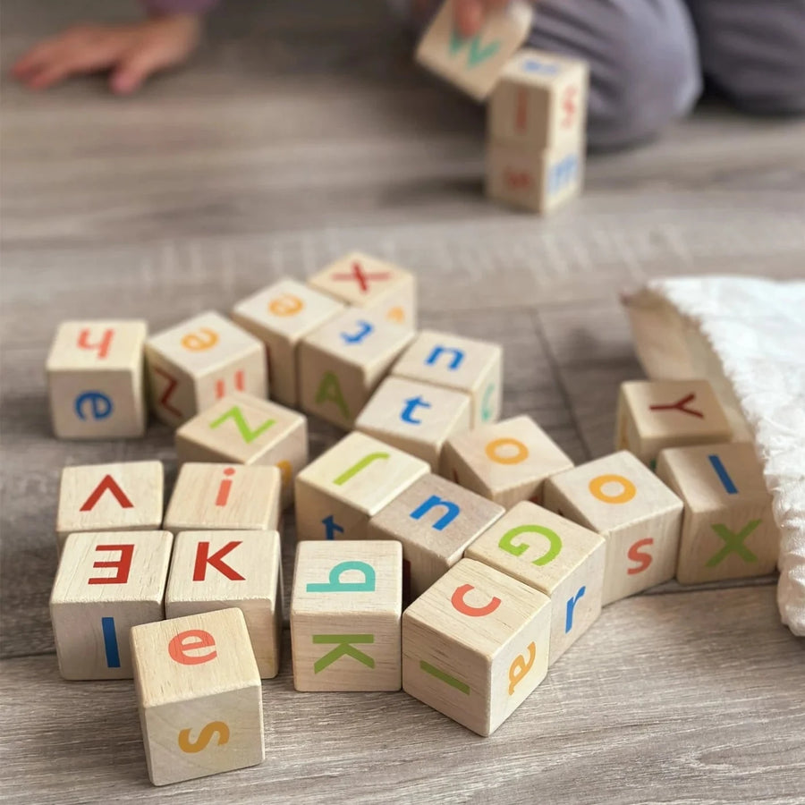 Mentari Toys | Alphabet Spelling Blocks