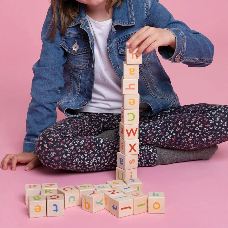 Mentari Toys | Alphabet Spelling Blocks