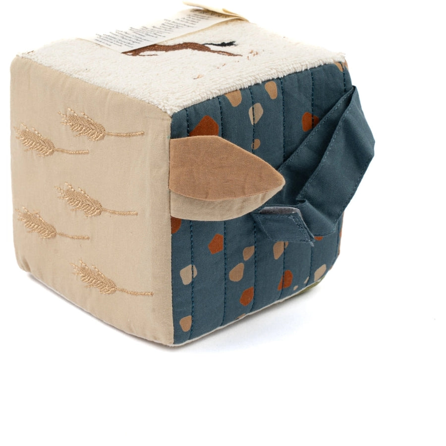 Fabelab | Organic Cotton Fabric Cube - Farm