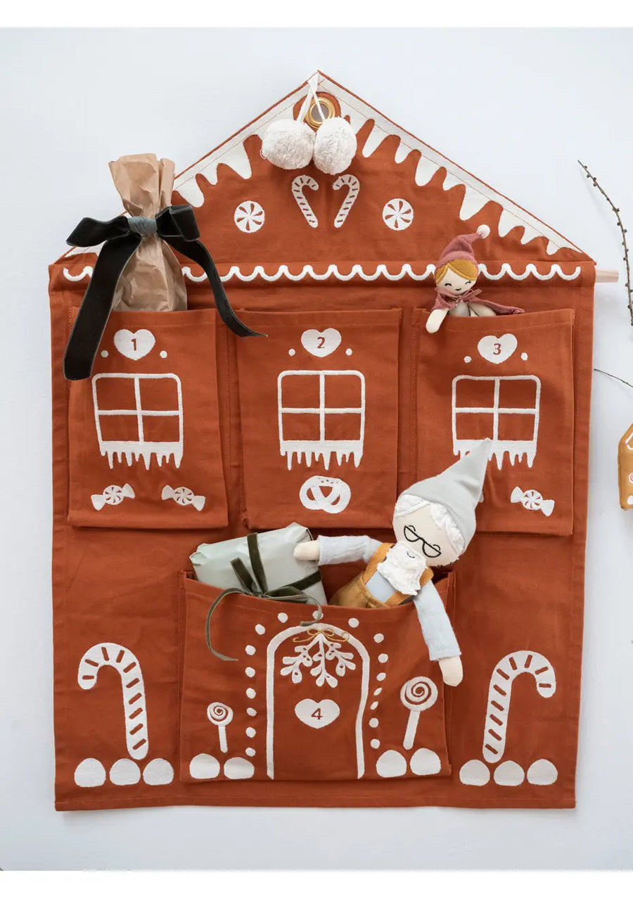 Christmas Decor | Gingerbread Advent Calendar