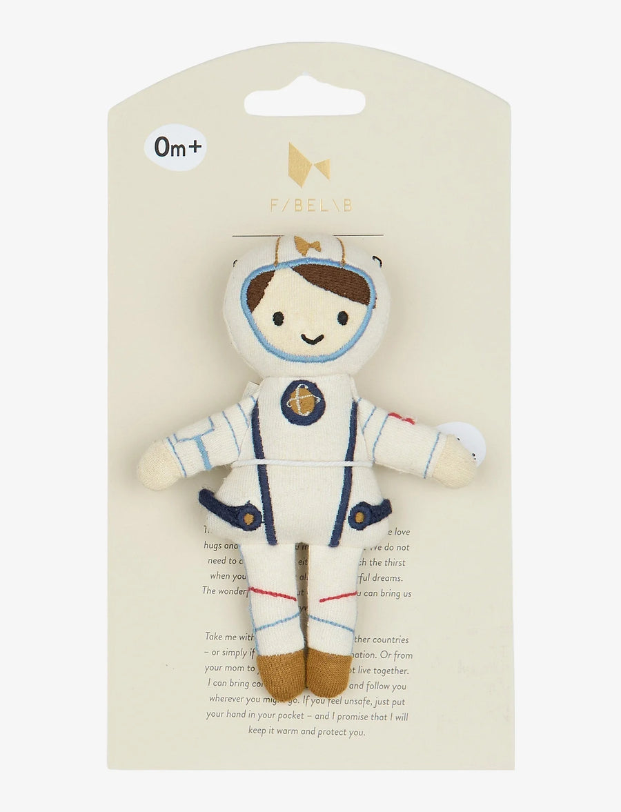 Fabelab | Organic Cotton Pocket Friend - Astronaut