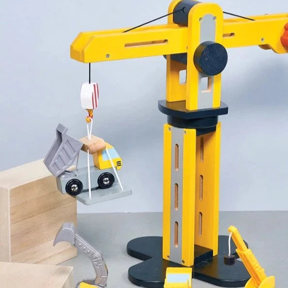 Mentari Toys | Large Wooden Crane