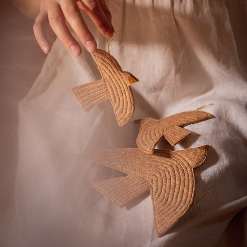 Muskhane | Little Birdy Trio Hangings (4 Colours)