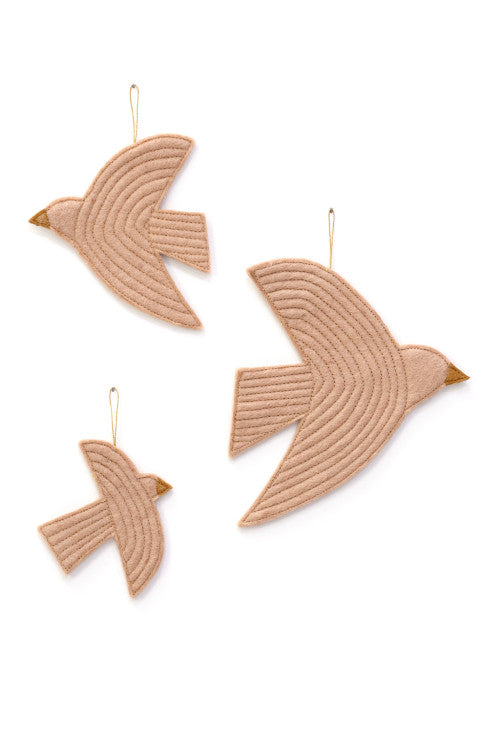 Muskhane | Little Birdy Trio Hangings (3 Colours)