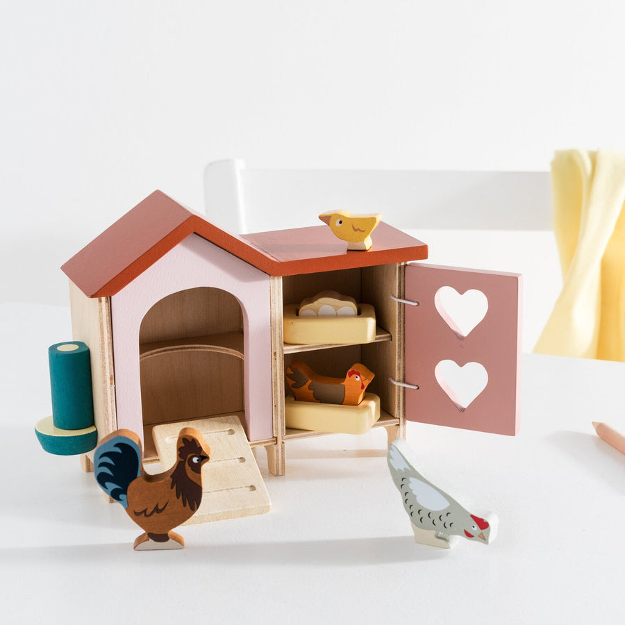 Tender Leaf Toys | Wooden Chicken Coop