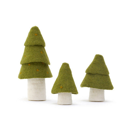Muskhane Felt Fir Christmas Trees | Anise