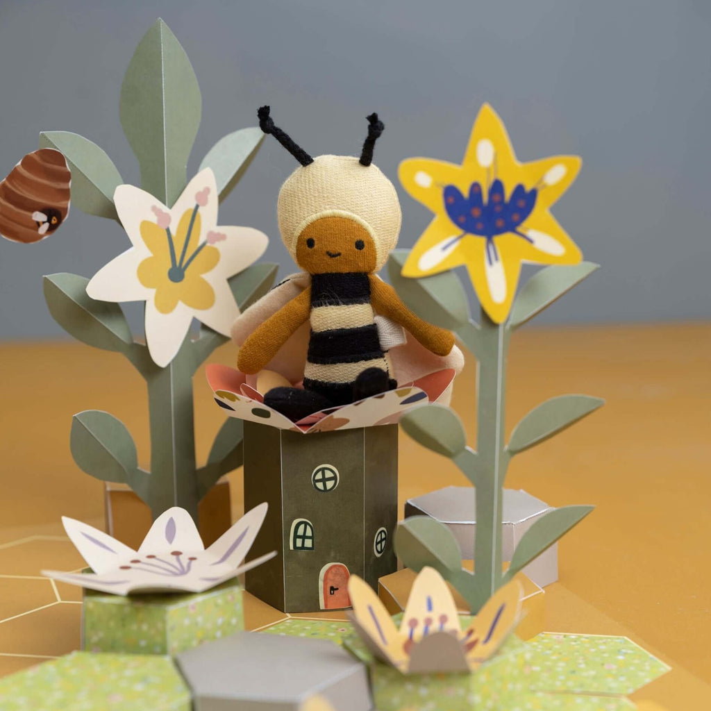 Fabelab | Organic Cotton Pocket Friend - Bee