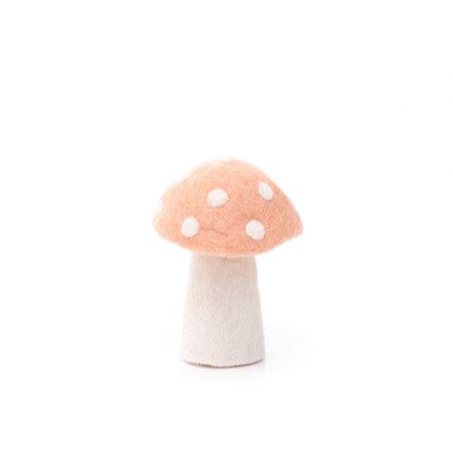 Muskhane Felt Dotty Mushrooms | Apricot Blush