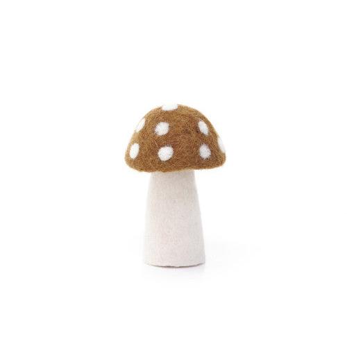 Muskhane Felt Dotty Mushrooms | Mangrove