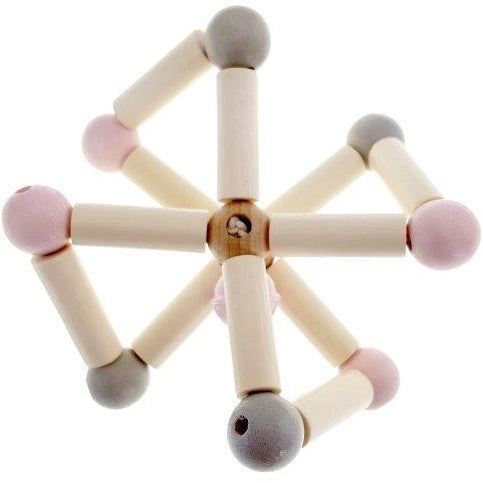 Hess-Spielzeug | Twisty Wooden Rattle (2 colours)