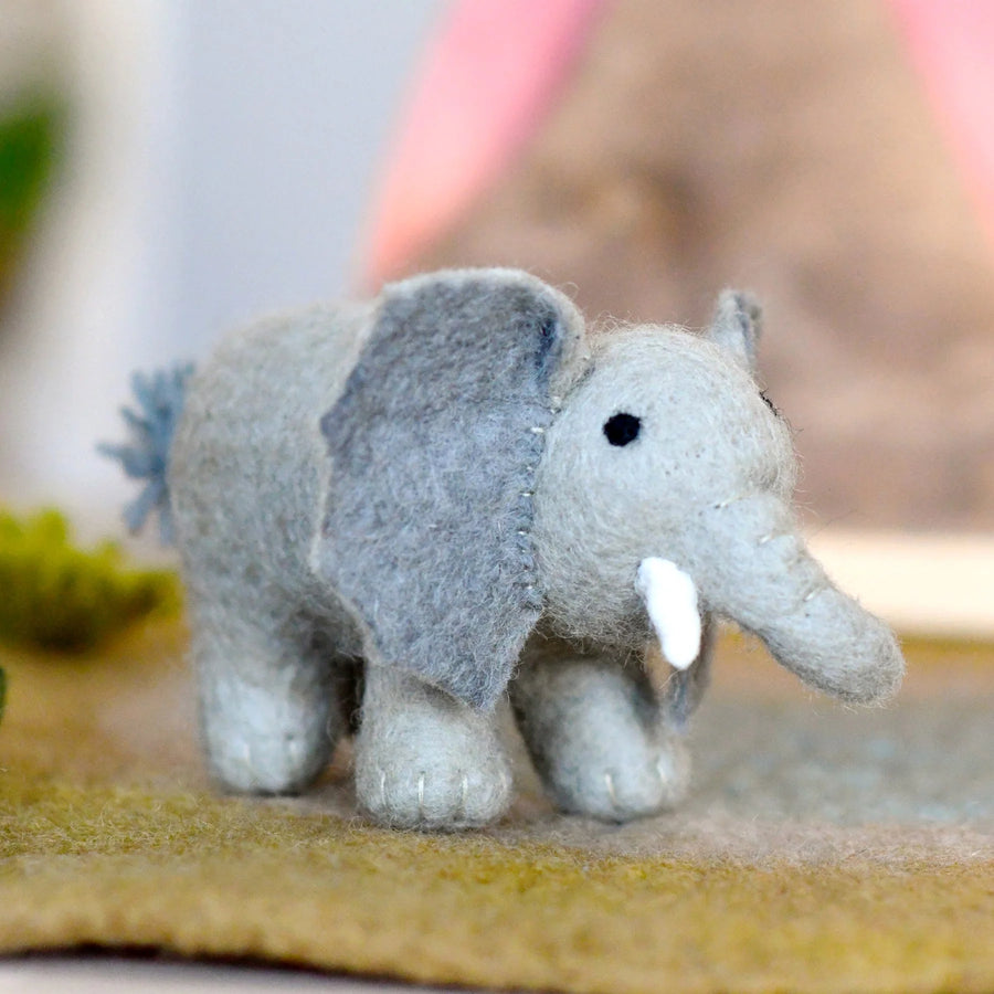 Tara Treasures | Felt Safari Animal Toys - Individual